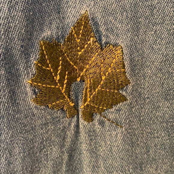 Embroidered Grapes and Leaves Cotton Shirt - Picture 6 of 12